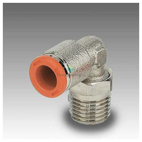 RL31/C 10 1/4 2L31C13 METAL WORK - Штуцер угловой с нар. резьбой цанговый R1/4-10 мм