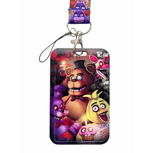 Бейдж для школьного пропуска Фредди