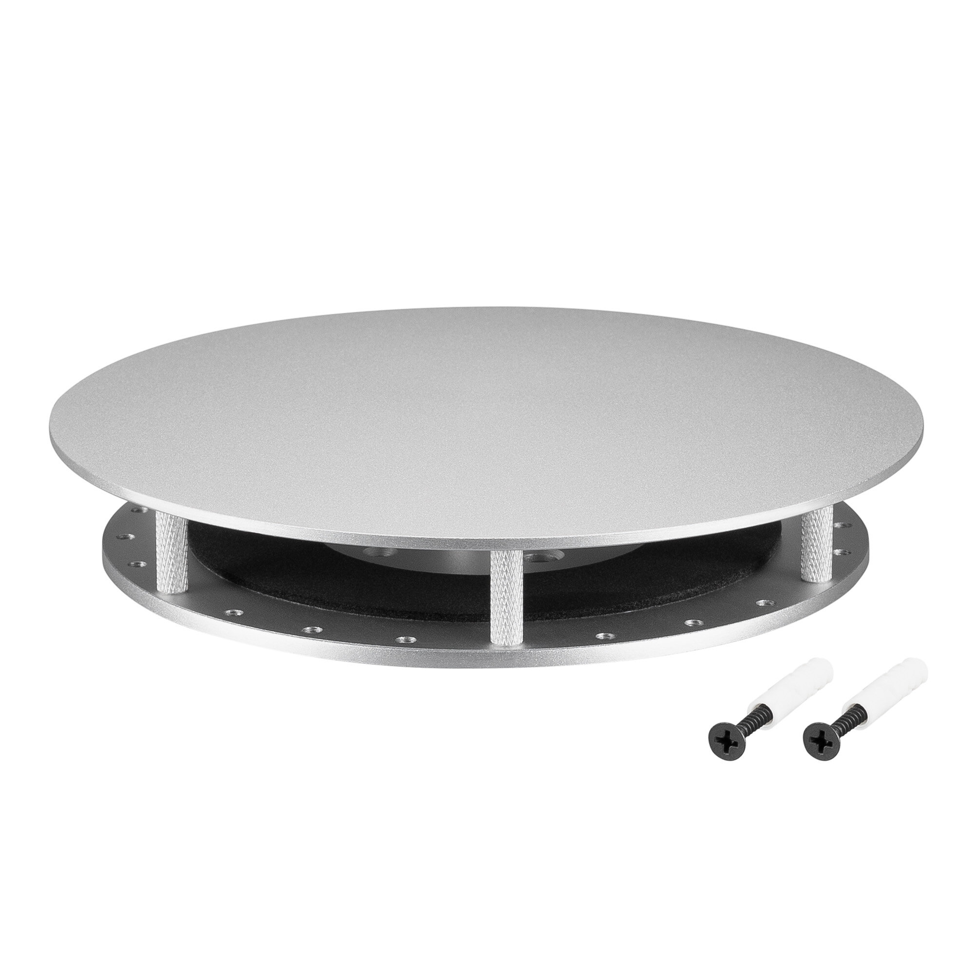 Крепление MOONLIGHT-BASE-ROUND-D25-L Silver (Arlight Металл)