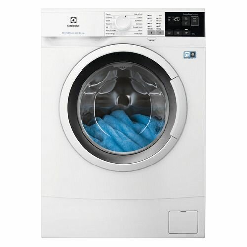 фото Стиральная машина Electrolux EW6SM404W, с фронтальной загрузкой, с паром, 4кг, 1000об/мин, с английской панелью управления