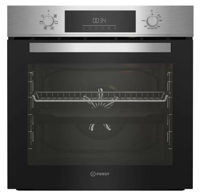 Духовой шкаф электрический Indesit IFE 3644 IX, нержавеющая сталь