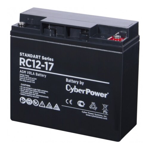 Аккумуляторная батарея CyberPower SS RC 12-17 12V/17Ah