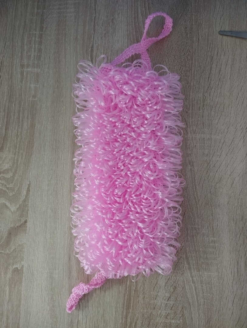 фото Мочалка из полипропилена, жесткая