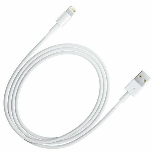Treqa Кабель для зарядки телефона iPhone iPad iPod 1 м белый 250₽