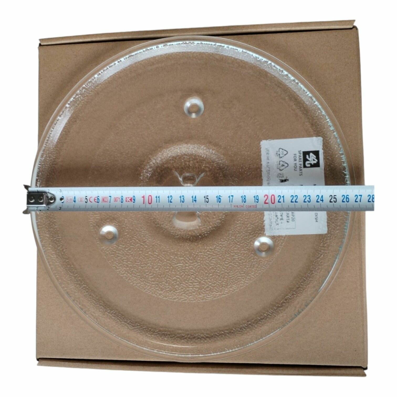 Блюдо СВЧ универсальное 270 мм с коуплером — фото 1