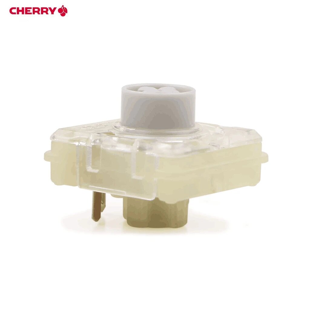 Оригинальный немецкий переключатель CHERRY MX LOW PROFILE RGB, механическая клавиатура для ноутбука, пользовательские переключатели, клавиатура, серебряный переключатель, 3-контактный линейный, LOW Sliver, 50 PCS