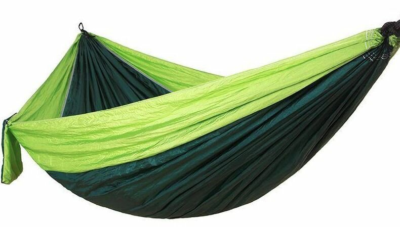 фото Гамак тканевый дачный, качели садовые, гамак для отдыха