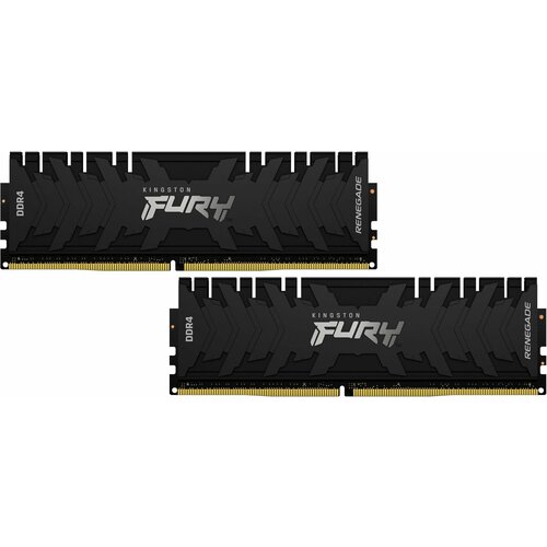 Оперативная память для компьютера Kingston Fury Renegade DIMM 16Gb DDR4 4600 MHz KF446C19RBK216 1512500₽