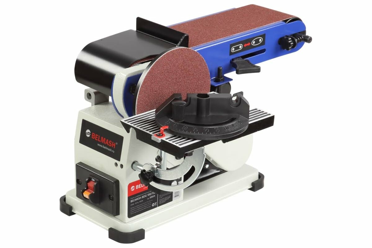 Белмаш Станок шлифовальный ленточно-дисковый BDG 100/152 S083A