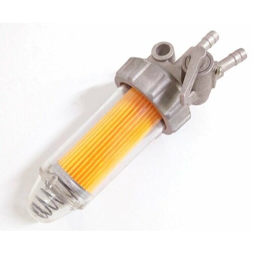 Топливный фильтр тонкой очискти для дизельного двигателя мотоблока генератора с колбой отстойником и краником 1572₽