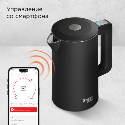 Чайник REDMOND SkyKettle KM231S черный 649900₽