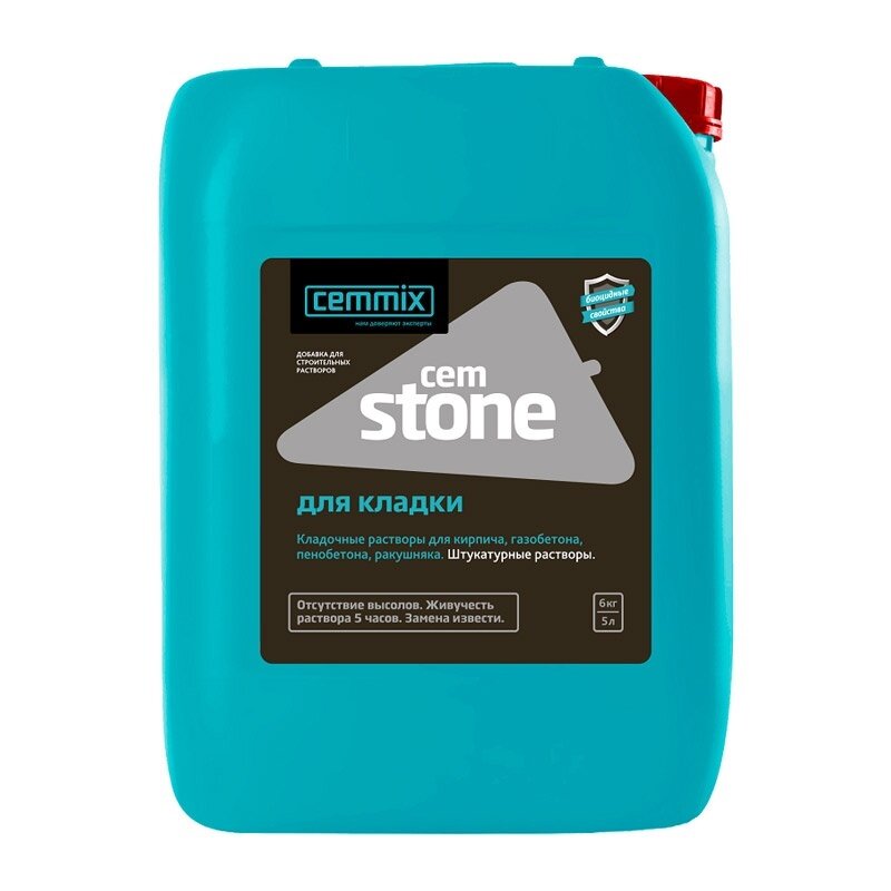 Добавка для кладочных и строительных растворов Cemmix Cemstone 5 л