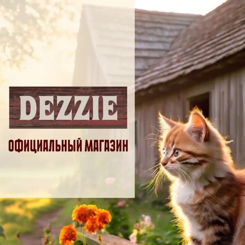 Сухой корм для стерилизованных кошек 10 кг DEZZIE (Дэззи) Sterilized Cat, Индейка и Курица — фото 1