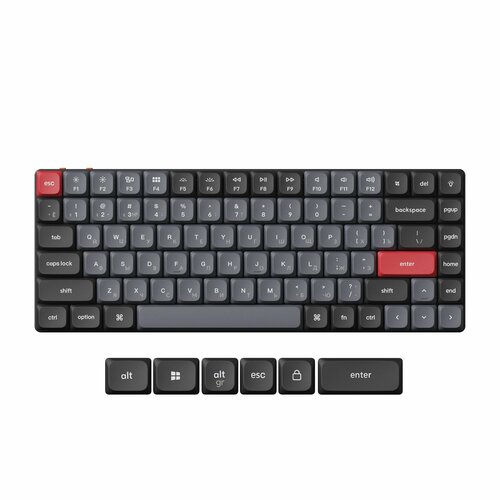 Keychron K3 Pro беспроводная механическая клавиатура QMK русская раскладка Russian Layout Gateron Brown 9405₽