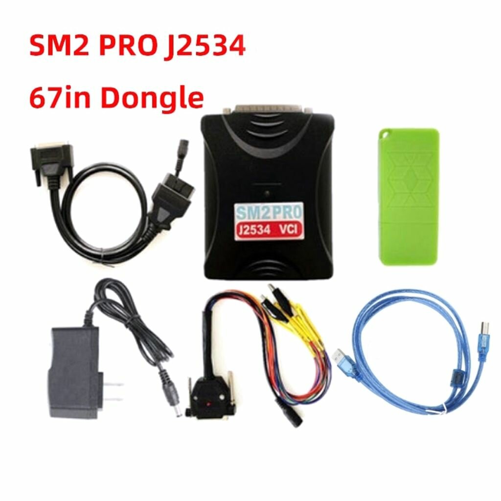 Программатор ECU SM2 PRO J2534 VCI-автомобильный тестер sm2 pro без собаки — фото 1