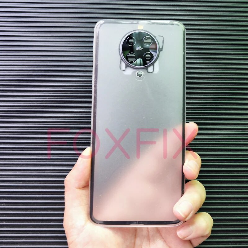 Задняя крышка для Xiaomi Poco F2 Pro MatteClear With Lens