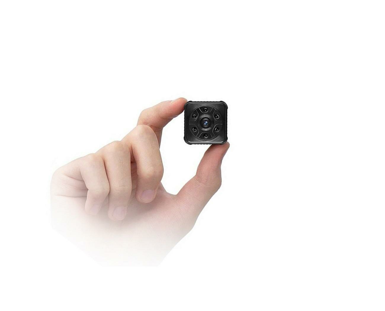 Мини TUYA WiFi IP камера видеонаблюдения ДжиЭмСи Мод: ФС-01-Туйя с удалённым доступом с датчиком движения и определением человека. Запись на SD.
