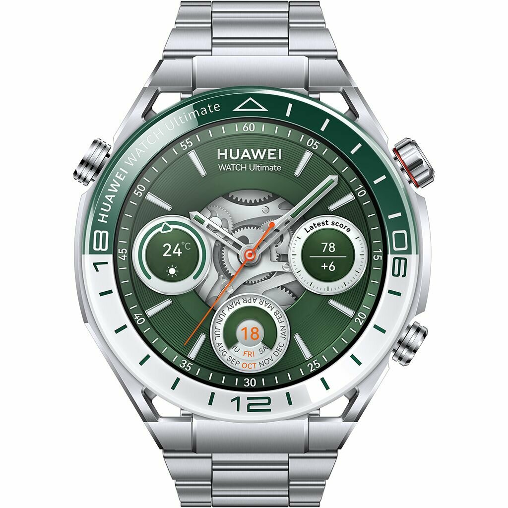 Умные часы Huawei Watch Ultimate Titanium Green — фото 1