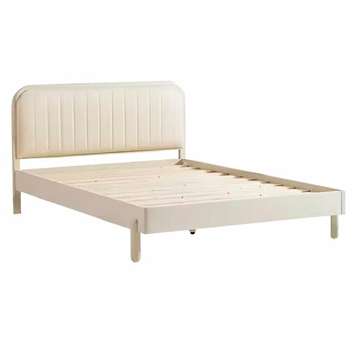 Детская кровать Xiaomi Linsy Solid Wood Frame Children's Bed 1.2 m White (KN5А-D)
