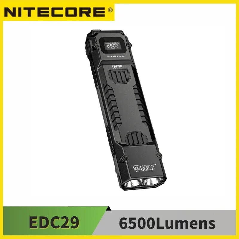 Перезаряжаемый фонарик NITECORE EDC29 6500 люмен Utra Slim EDC