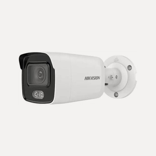 Изображение товара Камера видеонаблюдения Hikvision DS-2CD2047G2-LU(C) (2.8мм), 4 Мп, IP, уличная, цилиндрическая, с LED-подсветкой до 40м и поддержкой технологий AcuSense и ColorVu
