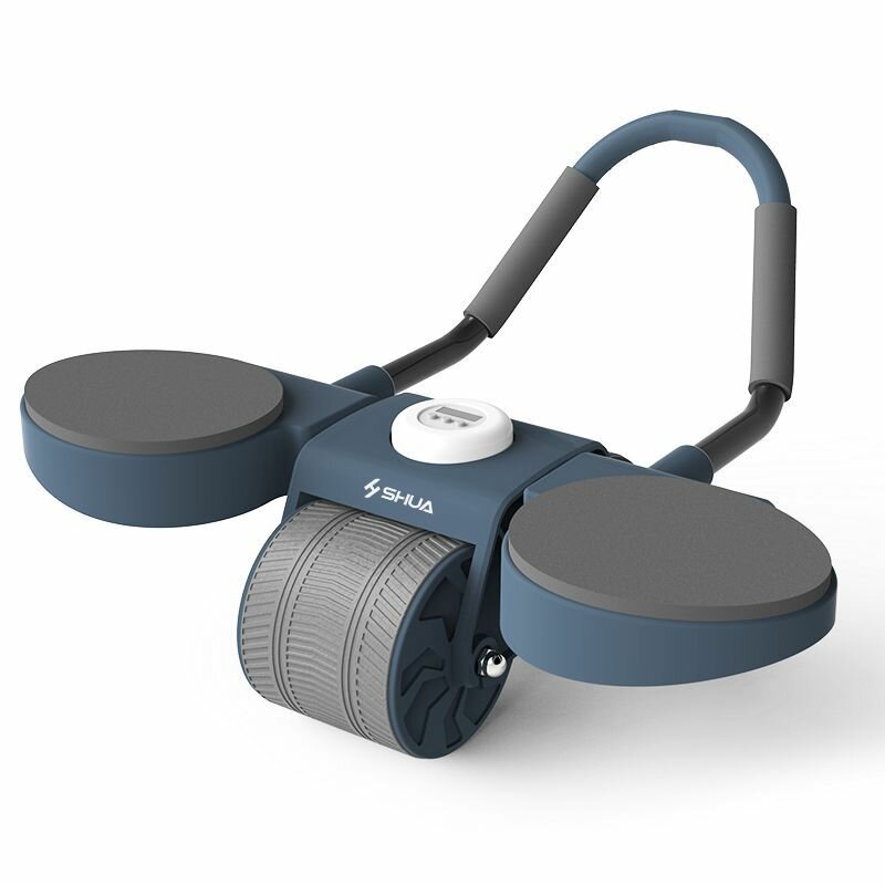 SHUA Колесо для упражнений на пресс для домашнего фитнесаРолик для фитнеса, имитирующий тренажер для живота