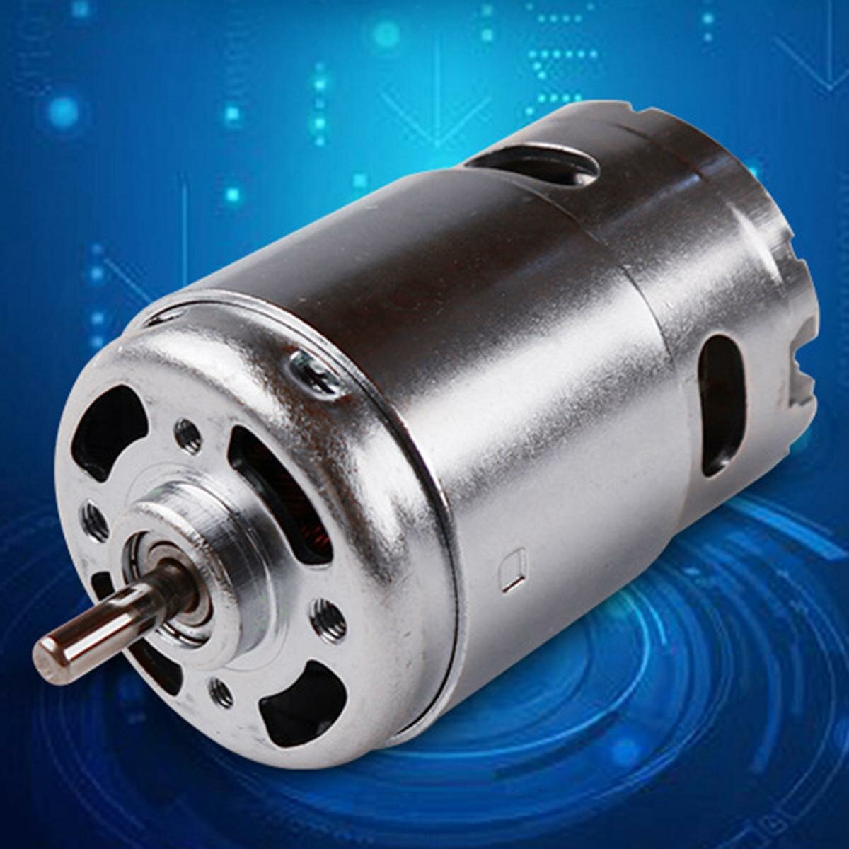 895 DC Motor 24V колесо, фрезерный станок Мини DC Motor Двойной шарикоподшипник 12-24V (высокая скорость)