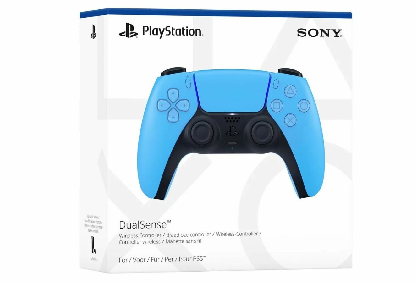Беспроводной Геймпад Sony DualSense для Playstation 5 Blue (CFI-ZCT1W)