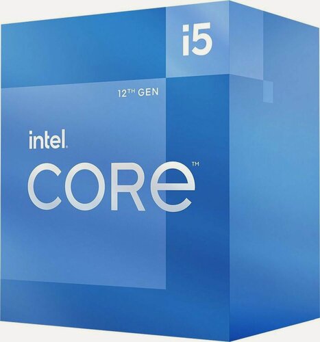 Изображение товара Процессор Intel Core i5-12400F BOX (с кулером), LGA 1700, 6 ядер, 12 потоков