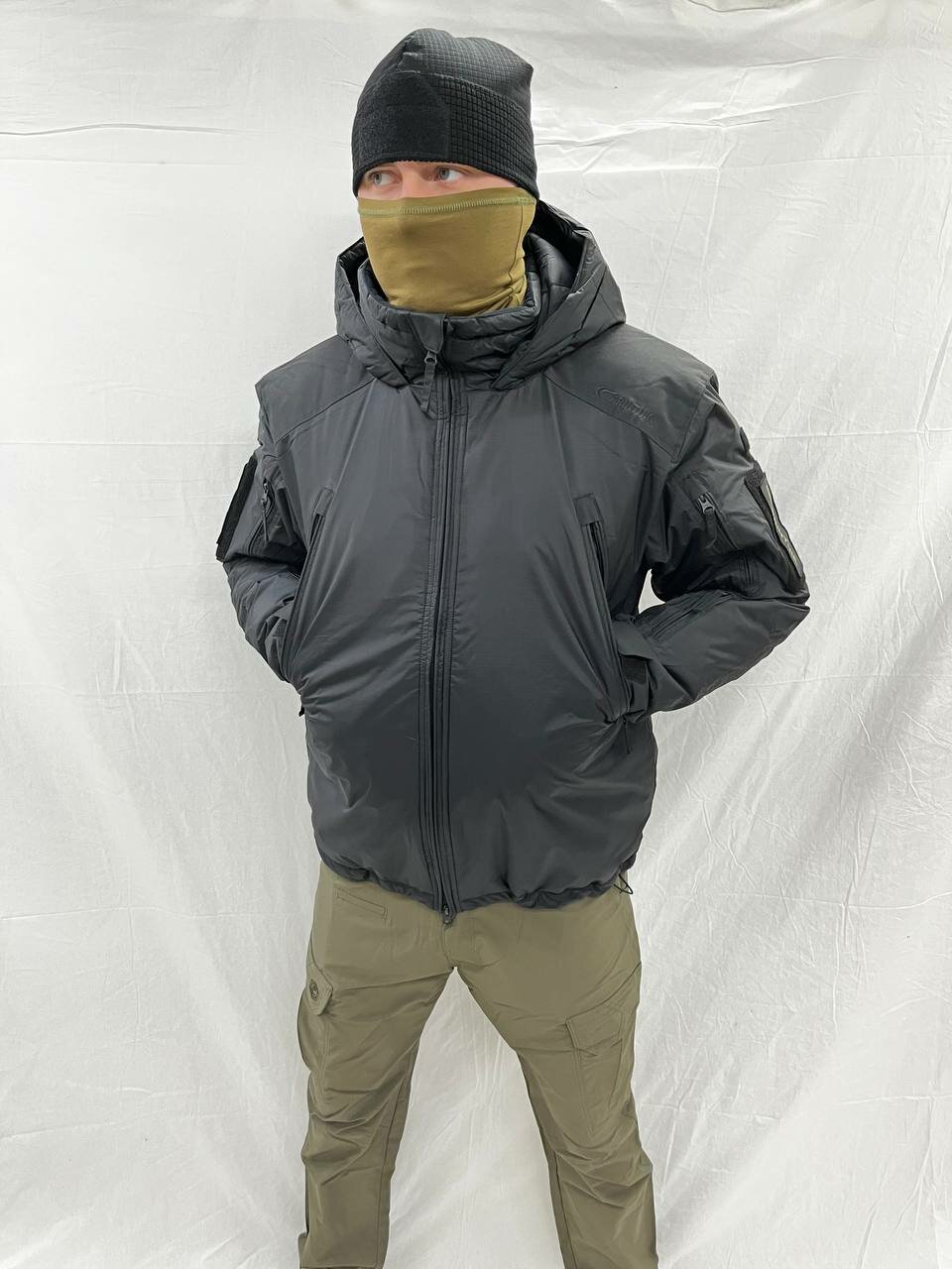 Куртка  Осень-зима 2024, размер XL, черный — фото 1