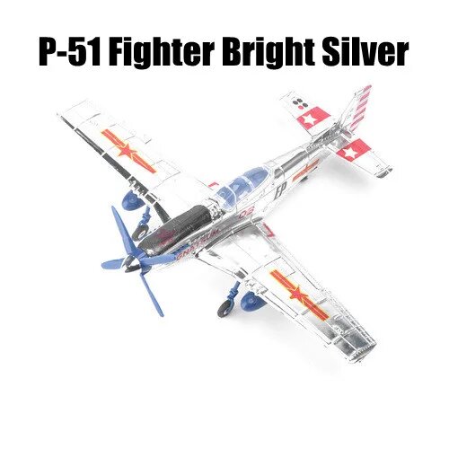 Пластиковая модель самолета P-51 Mustang 1/48 XMWL, p51 2, Мужской