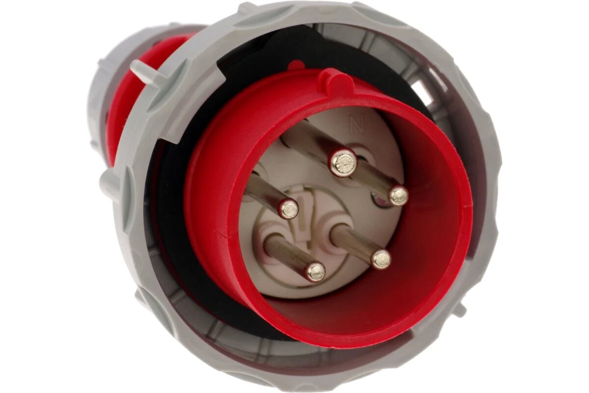 Вилка кабельная INPIN фазоинвертор 16А 380V 3P+N+E IP67 CA 325v
