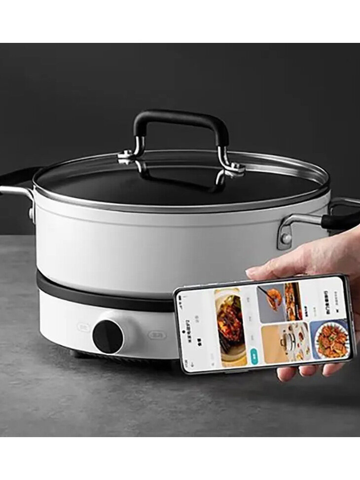 Кухонные Плиты Xiaomi Xiaomi Mijia индукционная плита 2 2100w 1-99 остановок регулировки мощности огня (MCL02M)