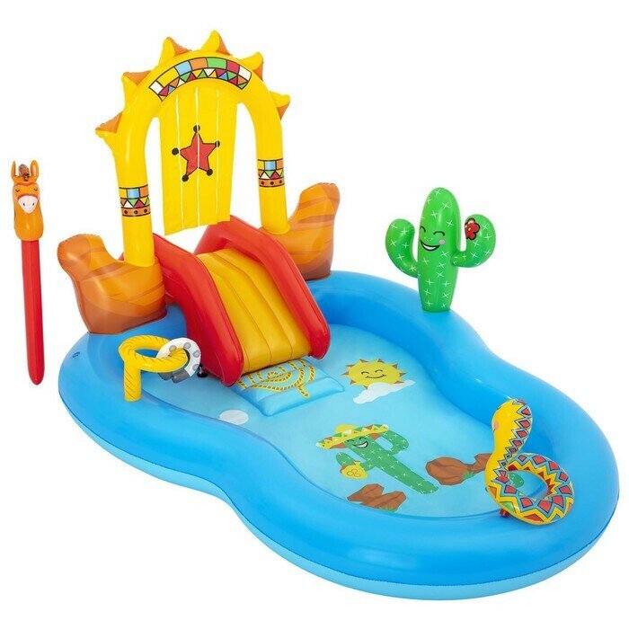 Игровой центр Bestway Wild West 264х188х140 см — фото 1