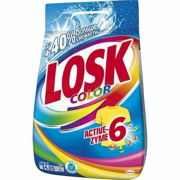 Стиральный порошок Losk Автомат Колор, 4050 г