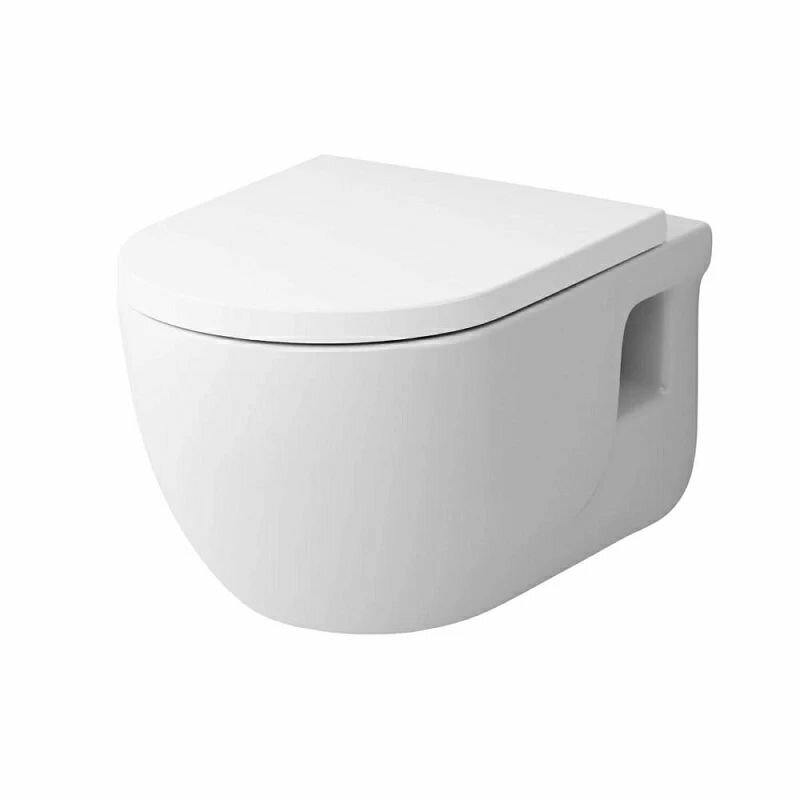 Унитаз подвесной AM.PM Like C801701SC безободковый с сиденьем микролифт. белый