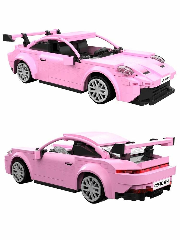 Радиоуправляемый конструктор CADA спортивный автомобиль Legend Sports Cars RS, масштаб 1:20, 280 элементов - C51084W