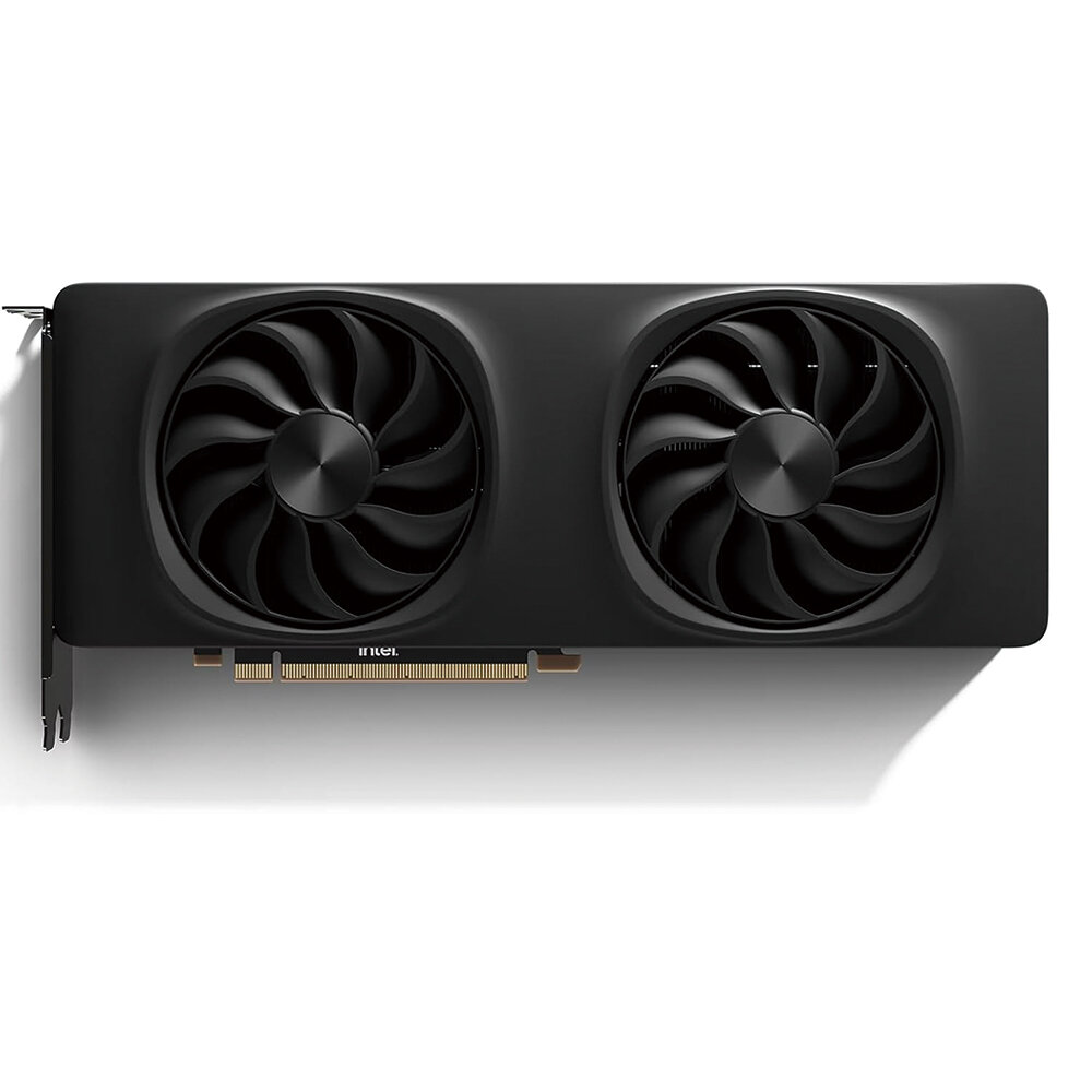 Видеокарта Intel Arc B580, GDDR6, 12ГБ, 2670 МГц, Dual Fan, Black — фото 1
