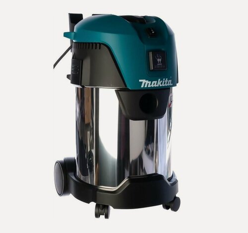 Изображение товара Профессиональный пылесос Makita VC3011L для сухой и влажной уборки, 1000Вт, 30л