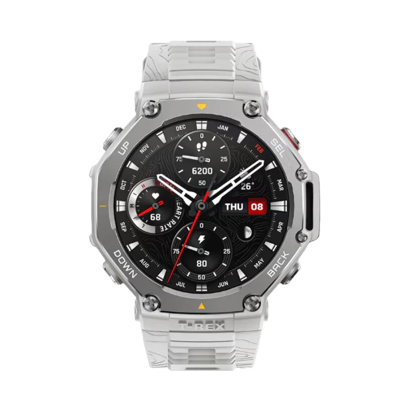 Умные часы Amazfit T-Rex 3, AMOLED, GPS, global version металлическйи безель — фото 1