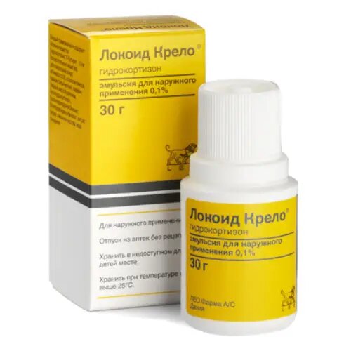Локоид крело эмульсия для наружного применения 01  30 г 1 шт