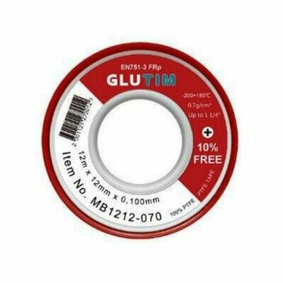 Фум лента для воды 12мм х 0.1мм х 12м TIM (500/10) MB1212-070