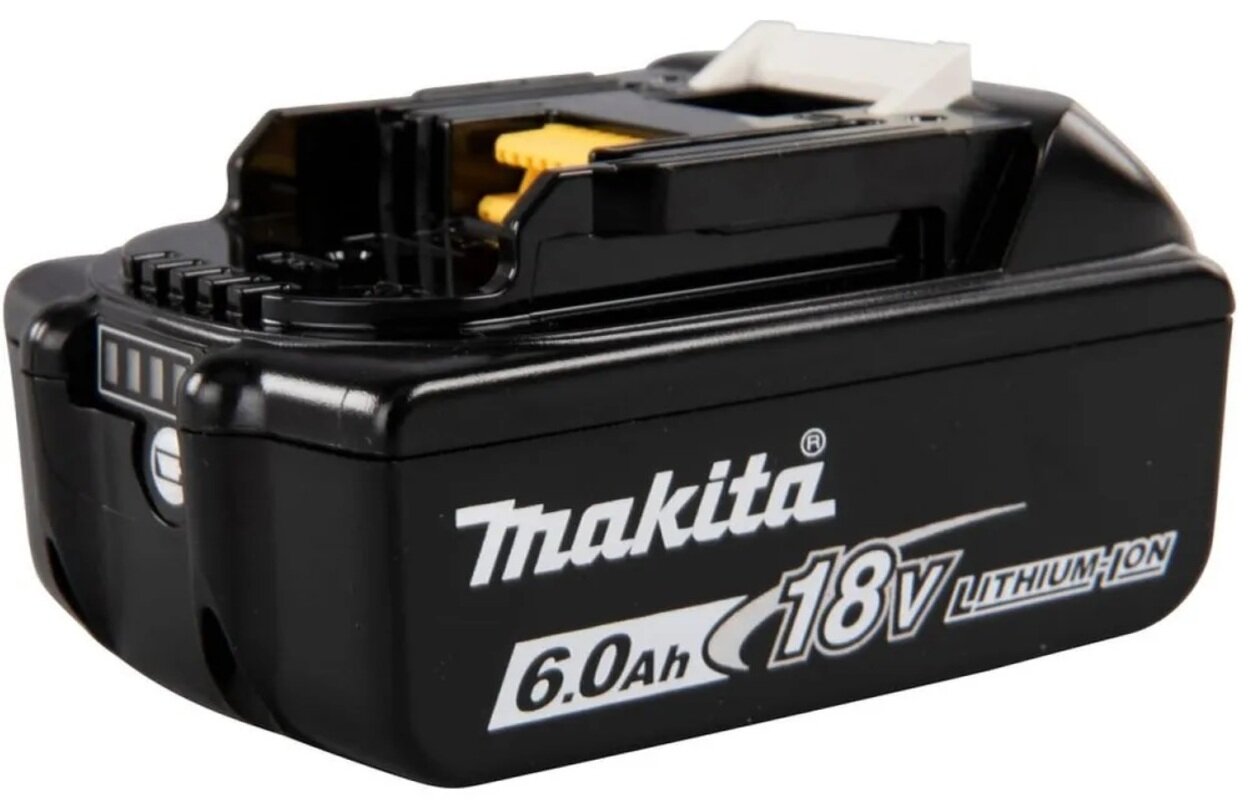 Аккумуляторная батарея Makita LXT BL1860B 18 В 6Ач Li-Ion слайдер