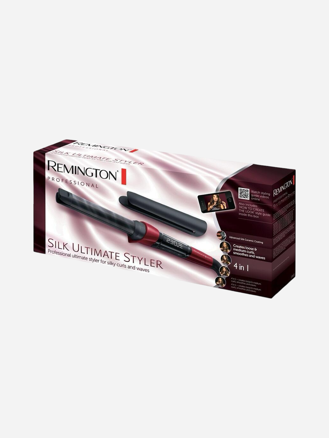 Щипцы Remington Silk CI96S1 для завивки, керамическое покрытие