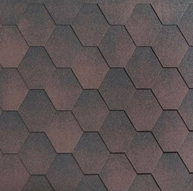 Гибкая черепица KATEPAL Jazzy цвет коричневый упаковка 3м2