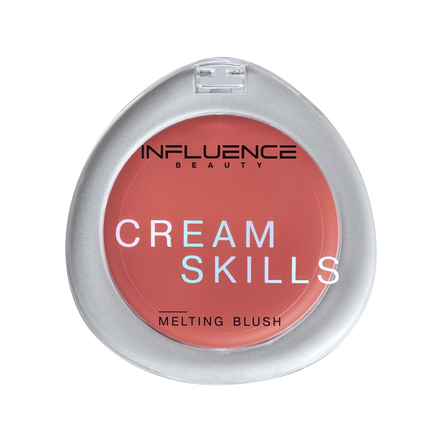 Румяна Influence Beauty Cream Skills т02, кремовые, пыльно-розовые, 2.5 г