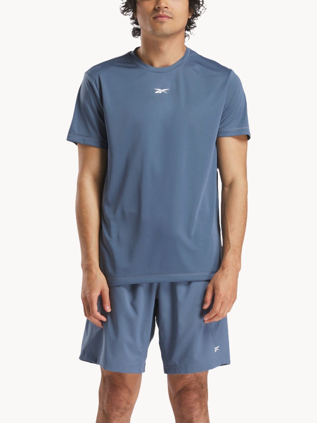 Футболка Reebok ID TRAIN SS TECH размер L INT синий