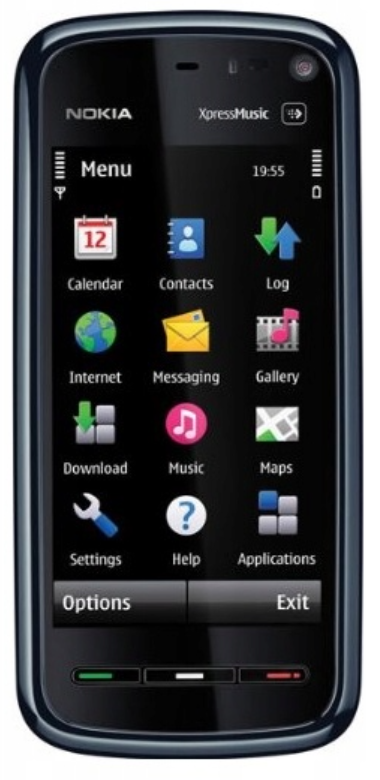 Смартфон Nokia 5800 XpressMusic, 1 SIM, синий