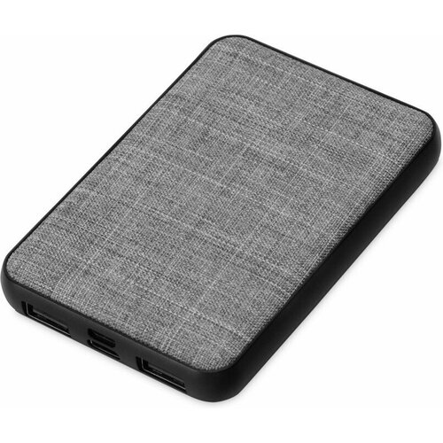 Портативное зарядное устройство из rPET Reborn 5000 мАч серый 256700₽