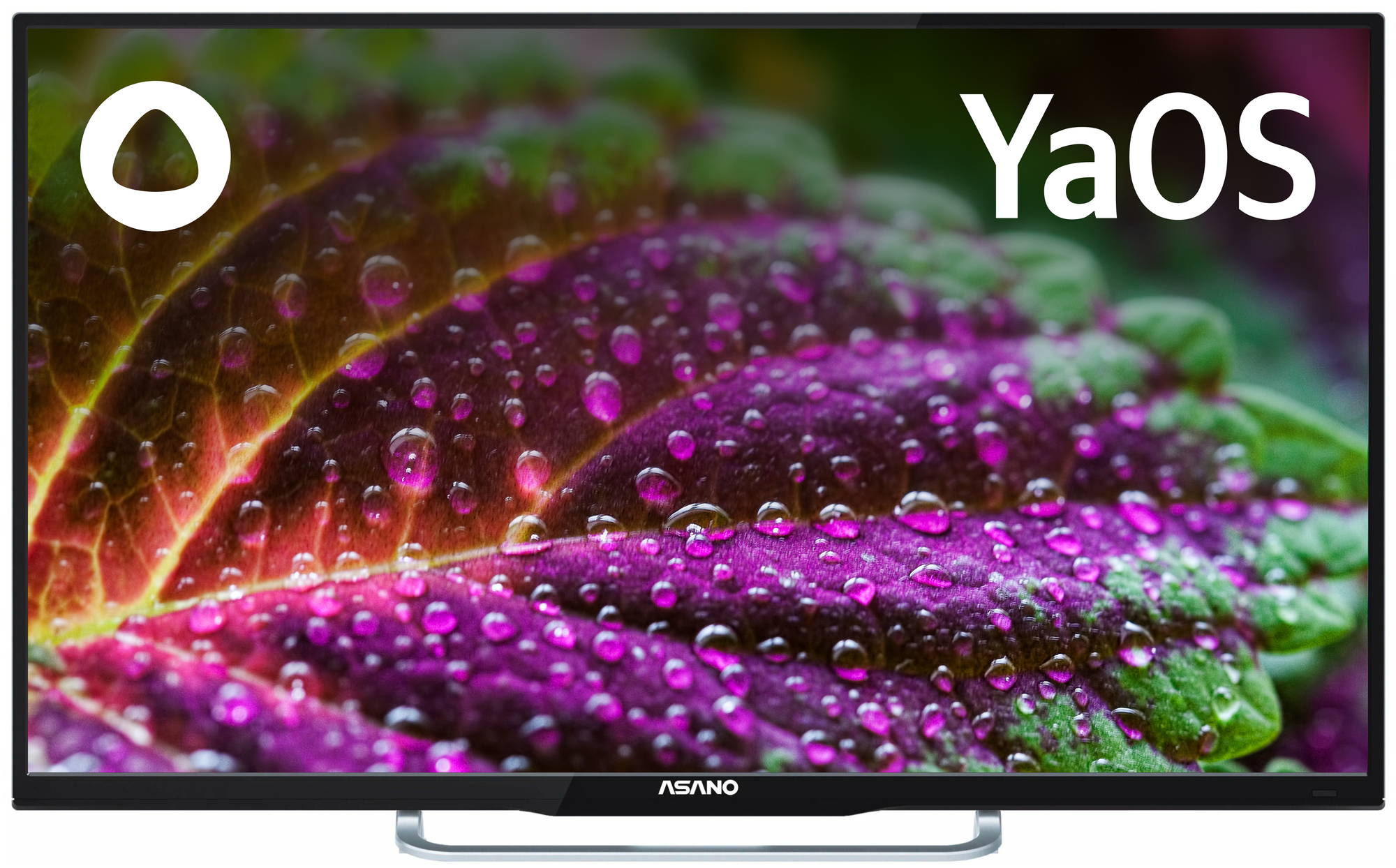 43" Телевизор Asano 43LU8130S IPS, черный